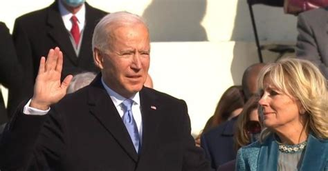 Watch Joe Biden Sworn In As 46th President Of The United States Cbs News