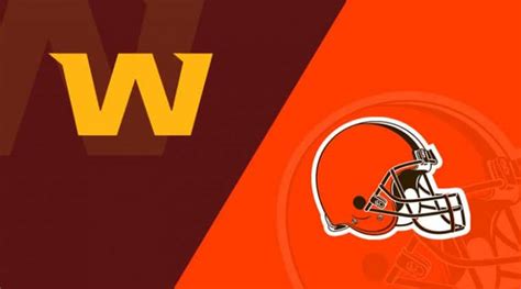 Washington Football Team Vs Cleveland Browns Matchup Preview 92720