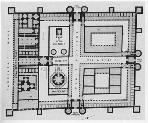Plan Of Diocletians Palace A Photo On Flickriver