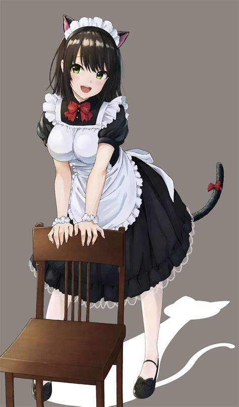Maid Neko [original] R Animemaids