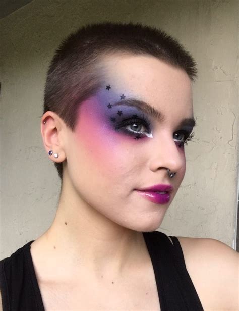 Did A Little Bisexual Themed Look For The Beginning Of Pride Month Happy Pride Artsy Makeup
