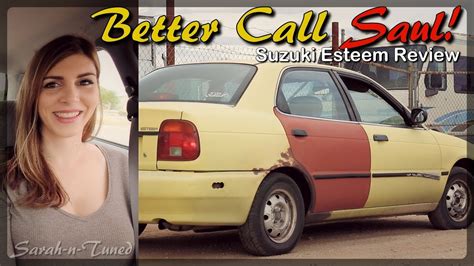 Better Call Saul Suzuki Esteem Car Review Youtube