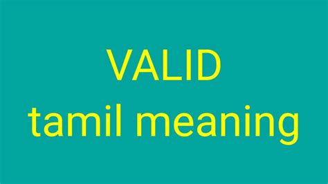 सोलमेट का हिंदी में मतलब नीचे दिए अनुसार है tamil: VALID tamil meaning / சசிகுமார் - YouTube