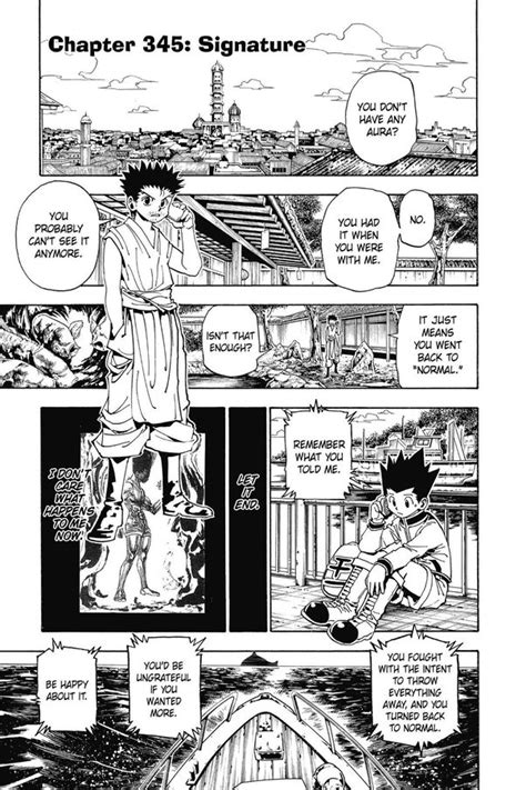 In Hunter X Hunter Is Gons Story Over Since He Can No Longer Use Nen