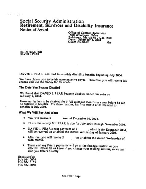 The application process and materials international applicants apply in person at the nearest social security office. 39 FREE SSDI APPROVAL LETTER EXAMPLE PDF DOWNLOAD DOCX - * Approval