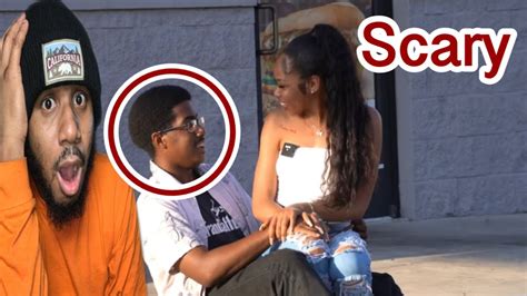 chimaa reacts to sitting on strangers lap prank 😱 youtube