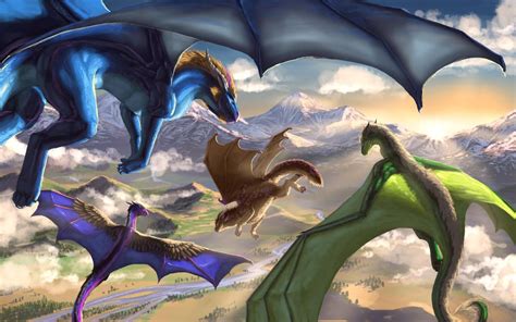 Flight Of Dragons By Aaros — Weasyl