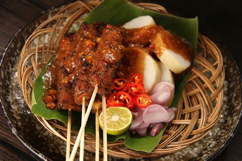 Sate Kere Traditional Street Food From Surakarta Indonesia