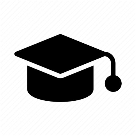 Degree Diploma Education Graduation Hat Icon