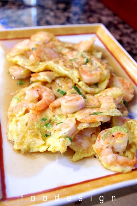 (egg foo yong, egg fu yung, fu rong dan, fu yung hai, pu yung hai). foodesign: shrimp egg foo young