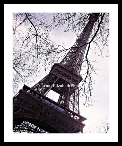 Paris In Purple Eiffel Tower Eiffel Tower Photography Fine Art