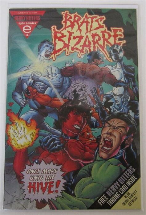 Brats Bizarre 4 With Checklist Card 1994 Epic Comics Ebay