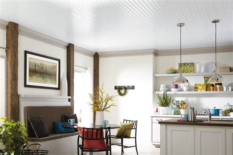 Wood ceiling panels faux planks ceilings canada lowes. Armstrong Woodhaven #1149