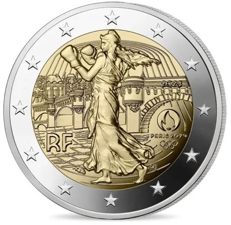 FRANCIA EURO Giochi Olimpici Moneta Euromoneta UNC EUR PicClick IT