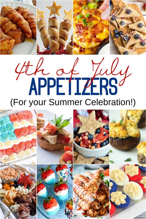 Best Th Of July Appetizers Today S Creative Ideas