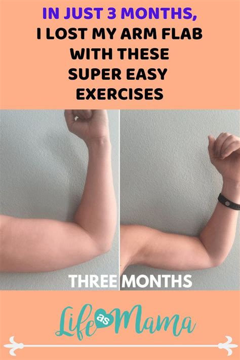How I Got Rid Of Arm Flab In Time For Summer Arm Flab Exercise Easy Workouts
