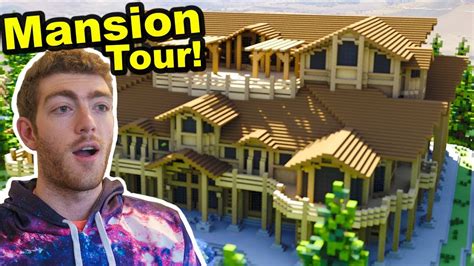 Minecraft Extreme Woodland Mansion Tour And Walkthrough Youtube