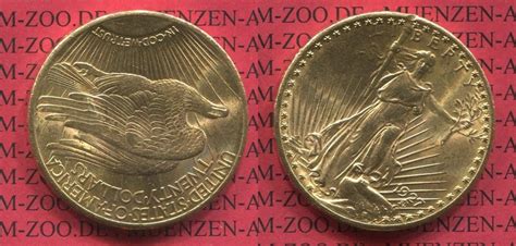 20 Dollars Goldmünze Double Eagle Usa 20 Dollars Double Eagle St