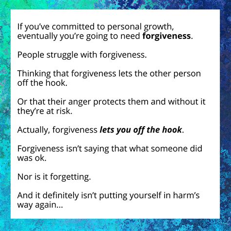 Forgiveness Personal Development And Mental Health