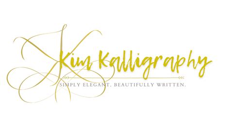 Kim Kalligraphy Calligraphy And Lettering Services