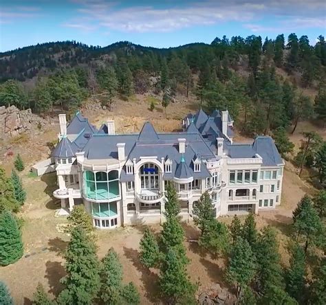 Aerial Pics Of Chateau V In Evergreen Co Homes Of The Rich