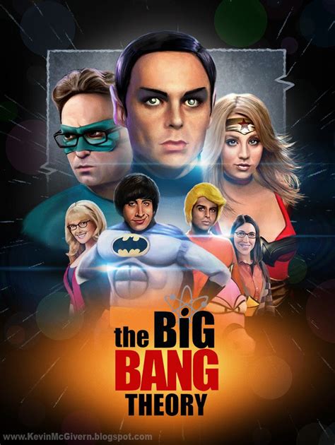 Big Bang Theory The Movie By ~kevmcgivernart On Deviantart Теория большого взрыва Кино Плакат