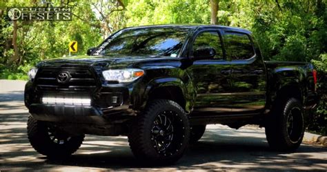 2017 Toyota Tacoma With 20x12 44 Hardrock Crusher H704 And 33125r20