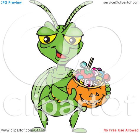 Royalty Free Rf Clipart Illustration Of A Trick Or Treating Praying