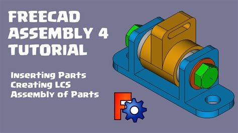 Freecad Assembly 4 Tutorial Youtube