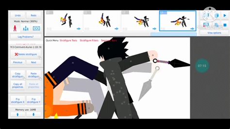 Naruto Vs Sasuke Stick Nodes Part 1 Youtube