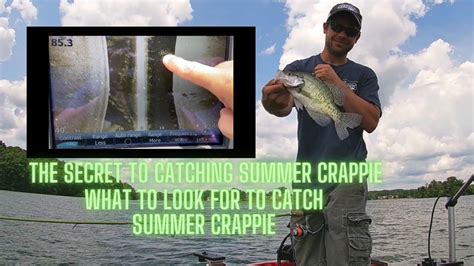 The Secret To Catch Summer Crappie What To Look For To Catch Summer