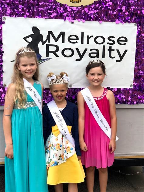Little Miss Melrose Melrose Area Chamber Of Commerce