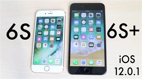 IPHONE 6S Vs IPHONE 6S PLUS On IOS 12 0 1 Speed Comparison YouTube