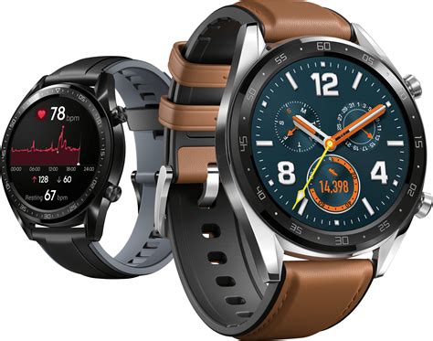 Released 2018, november 46g, 10.6mm thickness proprietary os 128mb 16mb ram storage, no card slot. HUAWEI GT BR: Smartwatch, HUAWEI Watch GT, braun bei ...