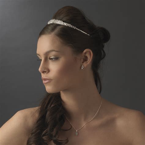 Princess Rhinestone Majesty Bridal Tiara Headpiece