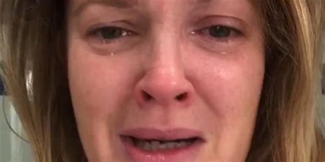 Drew Barrymore Shares A Selfie Of Herself Crying Find Out Why Drew