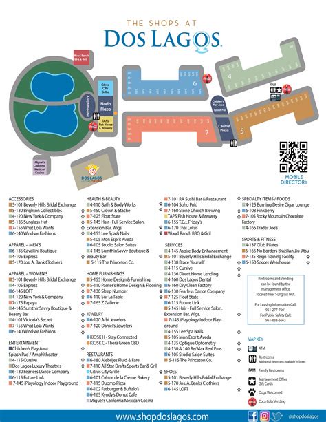 Ontario Mills Mall Map 2019
