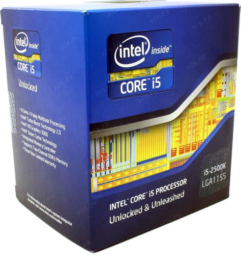 Процессор Intel 2nd Generation Intel Core I5 Processors Core I5 2500k