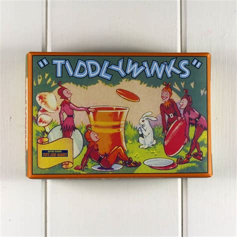 Tiddlywinks Vintage Fun By Nest