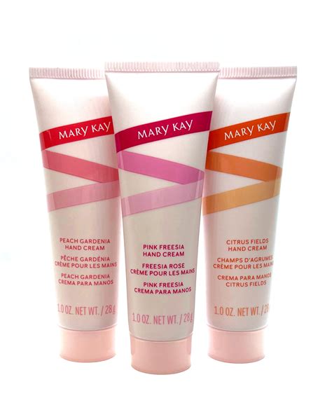 Bath And Body Mary Kay Hand Cream Minis Set Of 3 Limited Edition