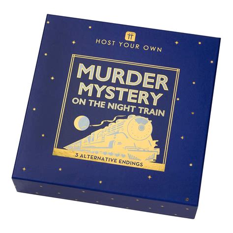 Host Your Own Murder Mystery On The Night Train Waterstones