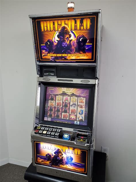 Aristocrat Buffalo Extra Reel Power Video Slot Machine For Sale