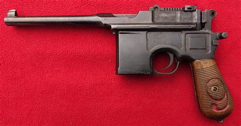 Pistole Mauser C96 RezervovÁno Sběratelské Zbraně