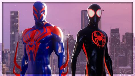 3 New Across The Spider Verse Suits In Spider Man Pc Youtube