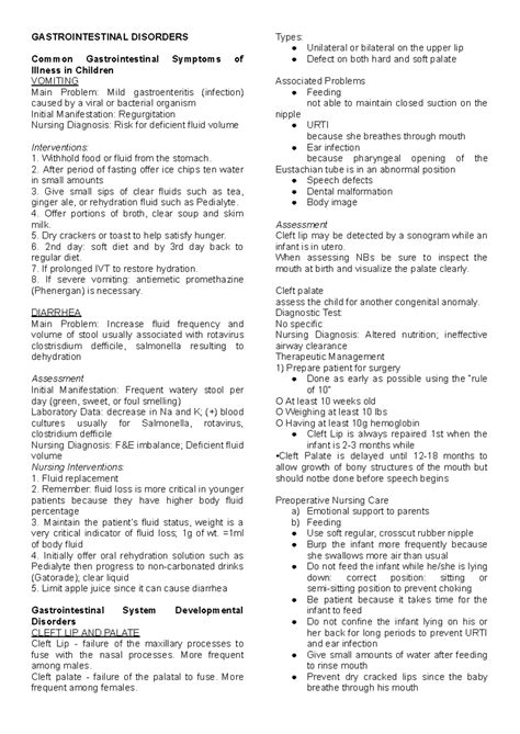Transes Gastrointestinal Disorders - GASTROINTESTINAL DISORDERS Common