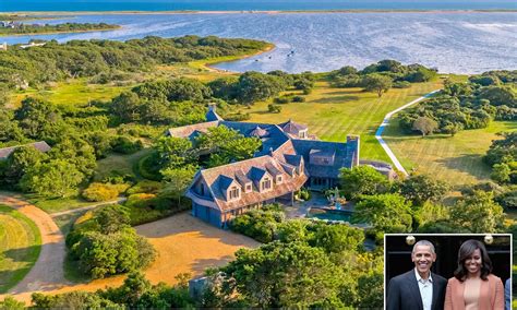 Inside Barack And Michelle Obamas Huge 1175m Mansion In Marthas