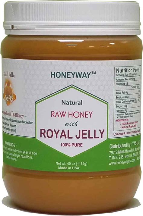 Royal Jelly Honey Lb Bottles Honeyway
