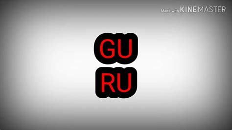 Guru Studio Logo Remake Youtube