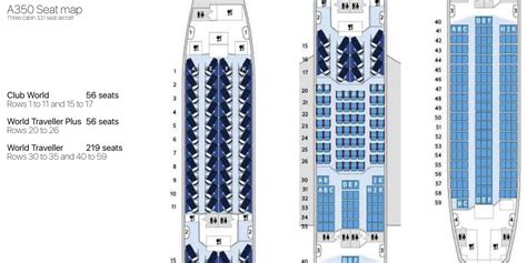 A380 800 Seat Map British Airways