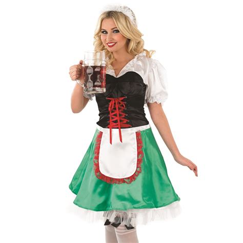 Ladies Oktoberfest Octoberfest Beer Maid Bavarian German Fancy Dress